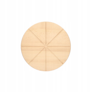 Pizza board dia 400mm x 19mm Cutting board for pizza MWOOD