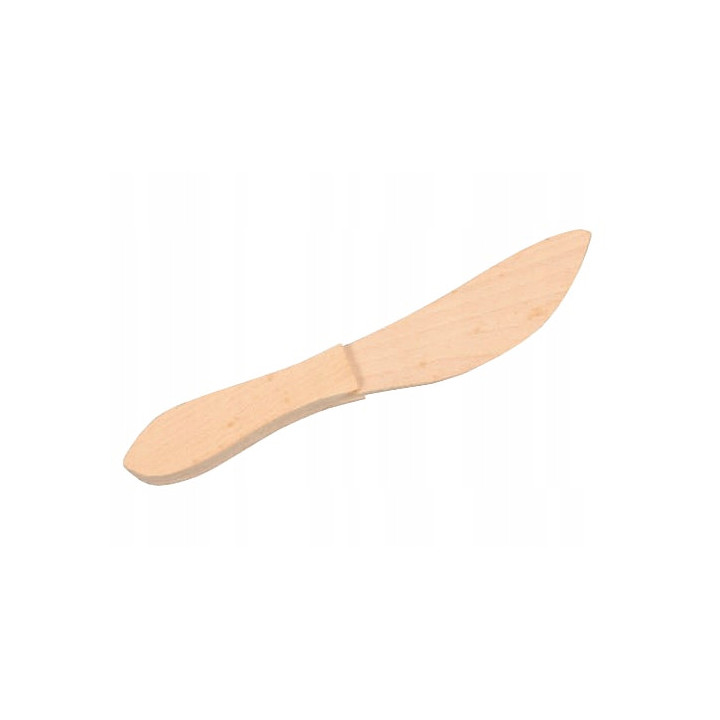 WOODEN BUTTER KNIFE WITH HANDLE WITH COVERS