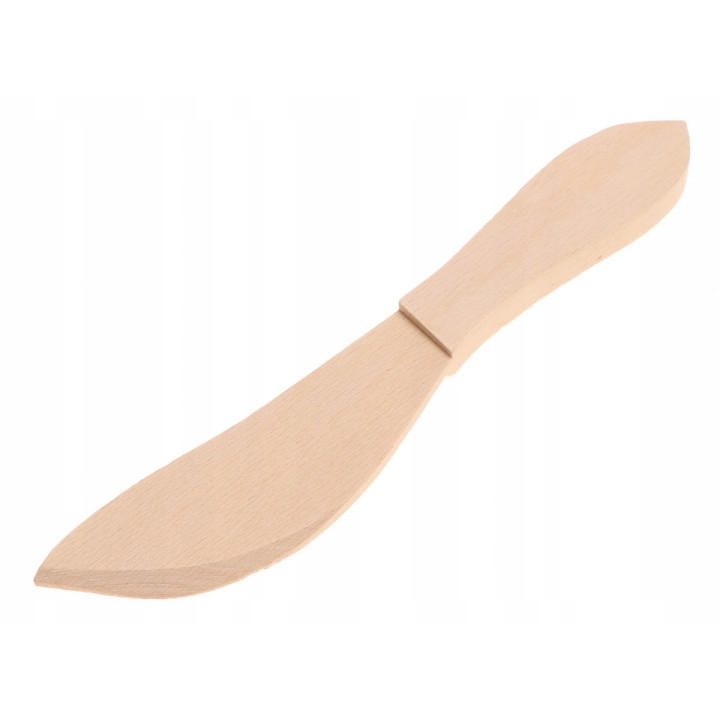 WOODEN BUTTER KNIFE WITH HANDLE WITH COVERS