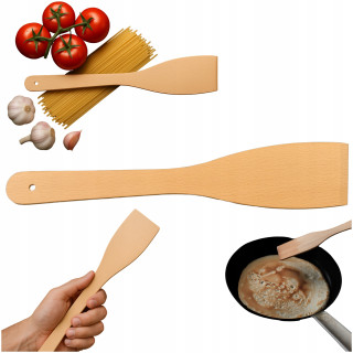 Mwood Wooden Spatula Regular 30 cm Practical Functional