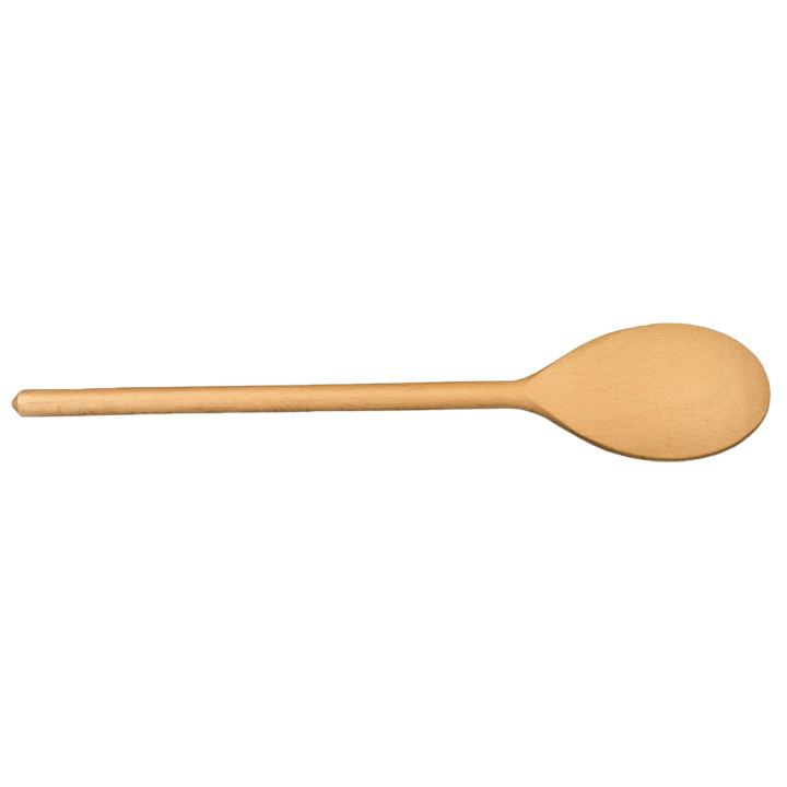 Mwood Set Of 5 Wooden Kitchen Spoons Swedish Oval 30 cm