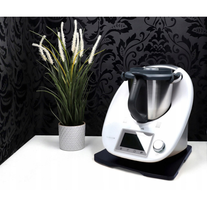 STAND BOARD FOR THERMOMIX TM6 TM5 WOOD BLACK BEECH POLISH