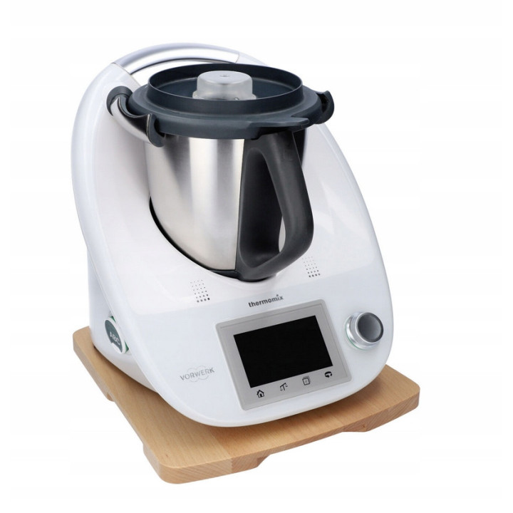 STAND BOARD FOR THERMOMIX TM6 TM5 WOOD BEECH POLISH